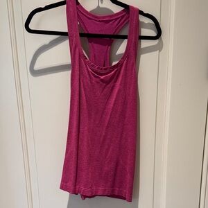 Lululemon Athletica Fuchsia Racerback Tank Top